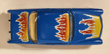 SS407 1956 Chevy Chevrolet Bel Air Blue Pull Back Die Cast Toy Car Vehicle with Opening Doors