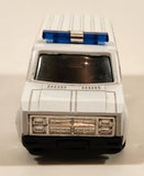 Unknown Brand No. 8710 Rescue Ambulance Van White Pull Back 1:38 Scale Die Cast Toy Car Vehicle