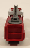 ERTL Fire Ladder Truck Red Die Cast Toy Car Vehicle