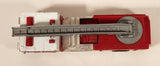 ERTL Fire Ladder Truck Red Die Cast Toy Car Vehicle
