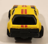 Unknown Brand No. 8308 Camaro Z-28 #N33 Yellow Pull Back Die Cast Toy Car Vehicle