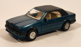 Unknown Brand BMW 325i Green Pull Back Die Cast Toy Car Vehicle with Opening Doors