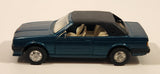 Unknown Brand BMW 325i Green Pull Back Die Cast Toy Car Vehicle with Opening Doors