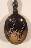 Vintage St. Patrick Ireland St. Patrick's Day March 17th EPNS Electroplated Nickel Silver Metal Spoon