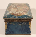 Vintage Peek Frean's Chocolate Table Biscuits "The New Pony" Young Children with Pony Horse Tin Metal Container