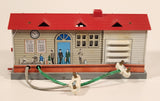 Vintage 1960's TN Nomura Japan Plainville Tin and Plastic Train Station Model