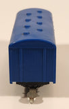 Vintage Nomura Japan Blue Box Car Plastic Toy Train Car Vehicle