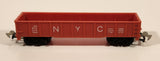 Vintage Nomura NYC 575 Gondola Box Car Red Plastic Toy Train Car Vehicle