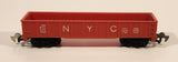 Vintage Nomura NYC 575 Gondola Box Car Red Plastic Toy Train Car Vehicle