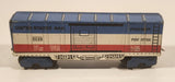 Vintage Straco Nomura Japan United States Mail Railway Post Office Box Car Red White Blue Tin Toy Train Car Vehicle