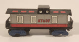 Vintage Straco Nomura Japan Atchison, Topeka and Santa Fe Railway AT&SF Caboose Tin Toy Train Car Vehicle