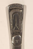 Vintage Boma Canada Engraved Aboriginal Totem Pole Pewter Metal Spoon