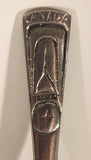 Vintage Boma Canada Engraved Aboriginal Totem Pole Pewter Metal Spoon