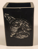 Nova Stone Atlantic Canada Aboriginal Native Orca Killer Whale Black Soapstone Pen Holder