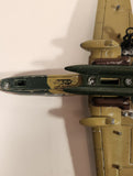 RealToy EL GH FZ224 A-10 Thunderbolt II Style Fighter Jet Airplane Olive Green with Camouflage Die Cast Toy Aircraft