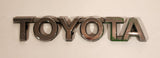 Toyota Plastic Metal Look Emblem Nameplate Badge Logo OEM