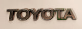 Toyota Plastic Metal Look Emblem Nameplate Badge Logo OEM