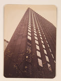 Original 1979 CBS Building in Manhattan Black Rock New York 3 1/2" x 4 3/4" Color Photograph