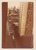 Original 1979 View From 51st Street Hotel New York 3 1/2" x 4 3/4" Color Photograph