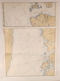 1993 Canadian Hydrographic Service Straight Of Georgia Sunshine Coast Vancouver Harbour To/A Isolation Sound Map Package
