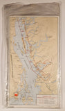 1993 Canadian Hydrographic Service Straight Of Georgia Sunshine Coast Vancouver Harbour To/A Isolation Sound Map Package