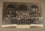 Antique VBSC Class or Club Group Photo 7 1/2" x 11 1/2" Black and White Photograph On Backing