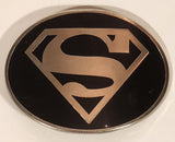 2009 DC Comics Superman Justice League Black Enamel Metal Belt Buckle