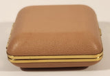 Vintage Westclox Home N Away Japan Brown Cased Travel Pocket Wind-Up Alarm Clock