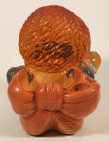 Vintage 1977 Mylo Creations Raggedy Ann 5 3/4" Hand Painted Chalkware Figurine Holder