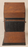 Rare Antique Russells Limited The Time Day Pendulum Wood Cased Mantel Clock Made In England