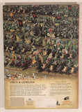 Games Workshop Citadel Warhammer Armies Warhammer Orcs & Goblins Hard Cover Book NO BAR CODE