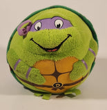 2014 TY Beanie Ballz Viacom TMNT Teenage Mutant Ninja Turtles Donatello 4 1/2" Stuffed Plush Toy