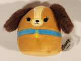 2023 Jazwares KellyToy Squishmallows Micromallow Disney Lady and The Tramp Lady Dog 2 1/2" Stuffed Plush Toy