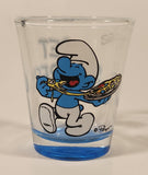 2014 Just Funky The Smurfs Get Smurfed Up! Shot Glass
