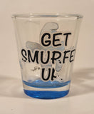 2014 Just Funky The Smurfs Get Smurfed Up! Shot Glass