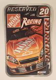 2007 Wincraft Joe Gibbs Racing NASCAR #20 Tony Stewart The Home Depot Racing Reserved Parking 10 5/8" x 16 1/2" Plastic Sign