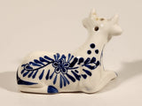Delft Blue Cow 3" Porcelain Salt or Pepper Shaker (SINGLE)