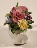 Royal Adderley White Swan 3" Bone China Floral