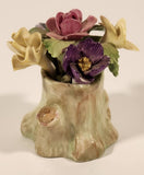 Royal Adderley Tree Stump 2 1/2" Bone China Floral