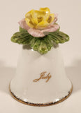 July 2 1/2" Genuine Bone China Bell Floral