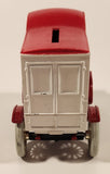 ERTL Lennox Air Conditioning and Heating 1905 Ford's First Delivery Car Red and White Die Cast Toy Car Vehicle Coin Bank No Key
