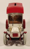 ERTL Lennox Air Conditioning and Heating 1905 Ford's First Delivery Car Red and White Die Cast Toy Car Vehicle Coin Bank No Key