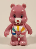 JP Just Play TCFC The Care Bears Pink Heart Hopeful Heart Bear Pink 3" Toy Figure