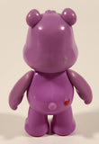 JP Just Play TCFC The Care Bears Star Heart Rainbow Best Friend Bear Light Purple 3" Toy Figure