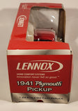 2008 Crown Premiums Lennox 1941 Plymouth Pickup Truck Red 1:24 Scale Die Cast Toy Car Vehicle New In Box