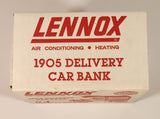 1989 ERTL Lennox Air Conditioning and Heating 1905 Ford's First Delivery Car Red and White 1/25 Scale Die Cast Toy Car Vehicle Coin Bank New in Box