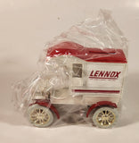 1989 ERTL Lennox Air Conditioning and Heating 1905 Ford's First Delivery Car Red and White 1/25 Scale Die Cast Toy Car Vehicle Coin Bank New in Box