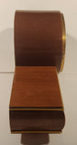 Vintage Weimar Wood Cased Mantle Clock with key Made in Germany