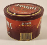Vintage Douwe Egbert's Amphora Mild Cavendish Mild Aromatic Pipe Tobacco Red Tin Metal Can