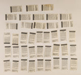 Brooke Bond Oxo Police File Trading Cards Complete Set of 40